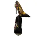 Glitter heels Versace