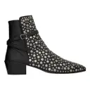 Wyatt Jodphur glitter boots Saint Laurent