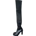 LEATHER THIGH BOOTS Acne Studios
