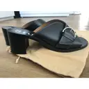 Leather sandals Acne Studios