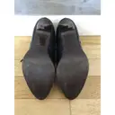 Leather boots Adolfo Dominguez