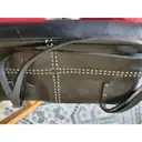 Leather handbag Agnès B.