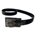 Leather belt Aigner