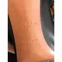 Leather ankle boots Alaïa - Vintage