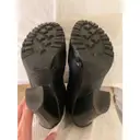 Leather boots Alaïa