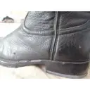 Leather cowboy boots Alberto Fasciani