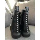 Leather lace up boots Alexander McQueen