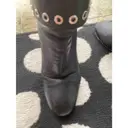 Leather boots Alexander McQueen