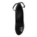 Leather heels Alexander McQueen