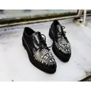 Buy Alexander McQueen Leather lace ups online