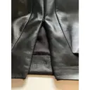 Leather mid-length skirt Alexander McQueen
