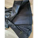 Leather maxi skirt Alexander McQueen