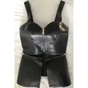 Leather corset Alexander McQueen