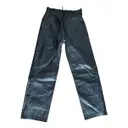 Leather trousers Alexander Wang Pour H&M