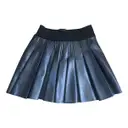 Leather mini skirt Alexander Wang