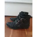 Buy Alma en Pena Leather buckled boots online