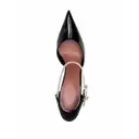 Leather heels AMINA MUADDI