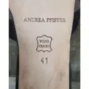 Buy Andrea Pfister Leather flip flops online