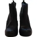 Black Leather Ankle boots All Saints