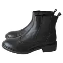 Black Leather Ankle boots Atelier Mercadal