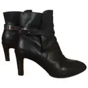 Black Leather Ankle boots Chloé