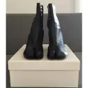 Buy Maison Martin Margiela Black Leather Ankle boots online
