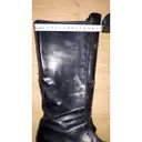 Leather boots Ann Demeulemeester