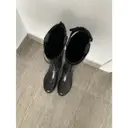 Leather riding boots Ann Demeulemeester