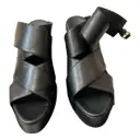 Leather sandal Ann Demeulemeester