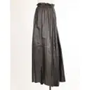 Leather maxi skirt Ann Demeulemeester