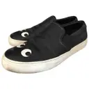 Leather trainers Anya Hindmarch