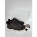 Arena leather low trainers Balenciaga