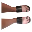 Buy Arket Leather flip flops online