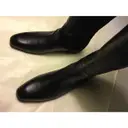 Buy Armani Collezioni Leather riding boots online
