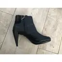 Leather ankle boots Armani Jeans