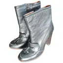 Leather boots Armani Jeans