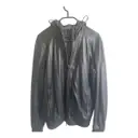 Leather jacket Armani Jeans