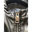 Leather jacket Armani Jeans