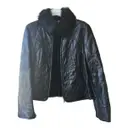 Leather jacket Armani Privé
