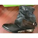 Leather biker boots A.S.98