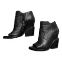 Leather ankle boots Ash