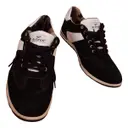Leather low trainers Avirex