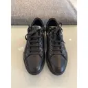 Buy Dior Homme B18 leather low trainers online