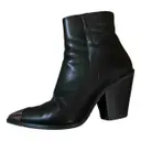 Leather ankle boots Baldinini