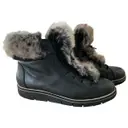 Leather snow boots Baldinini