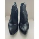 Leather ankle boots Balenciaga - Vintage