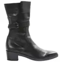 Leather ankle boots Balenciaga