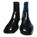 Leather boots Balenciaga
