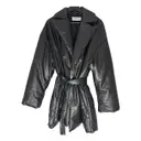 Leather coat Balenciaga