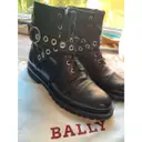 Buy Bally Leather buckled boots online